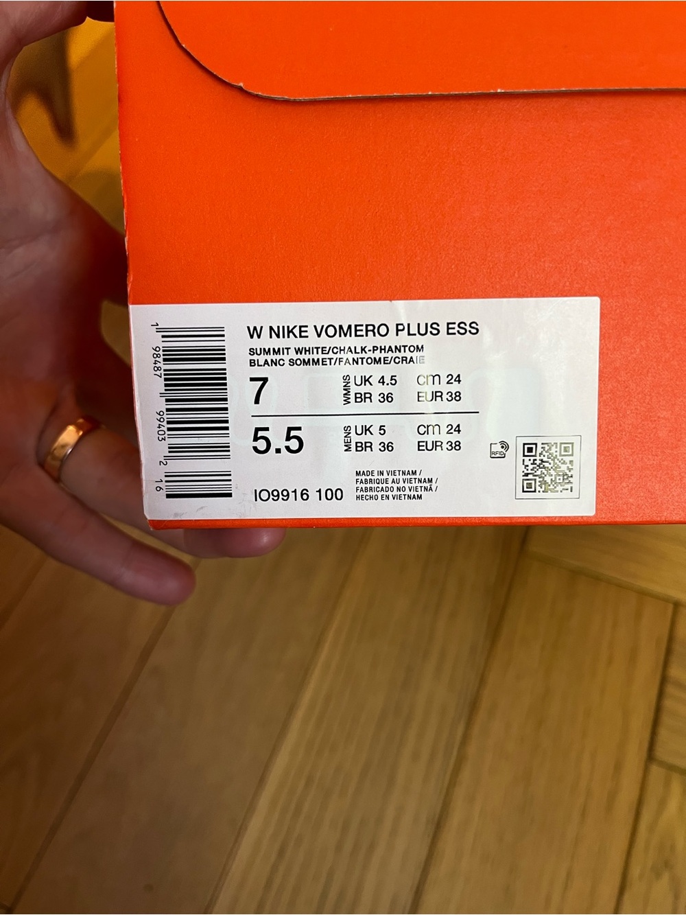 NEW Nike Women's Vomero Plus All-White Running Shoes - Picture 3 of 4